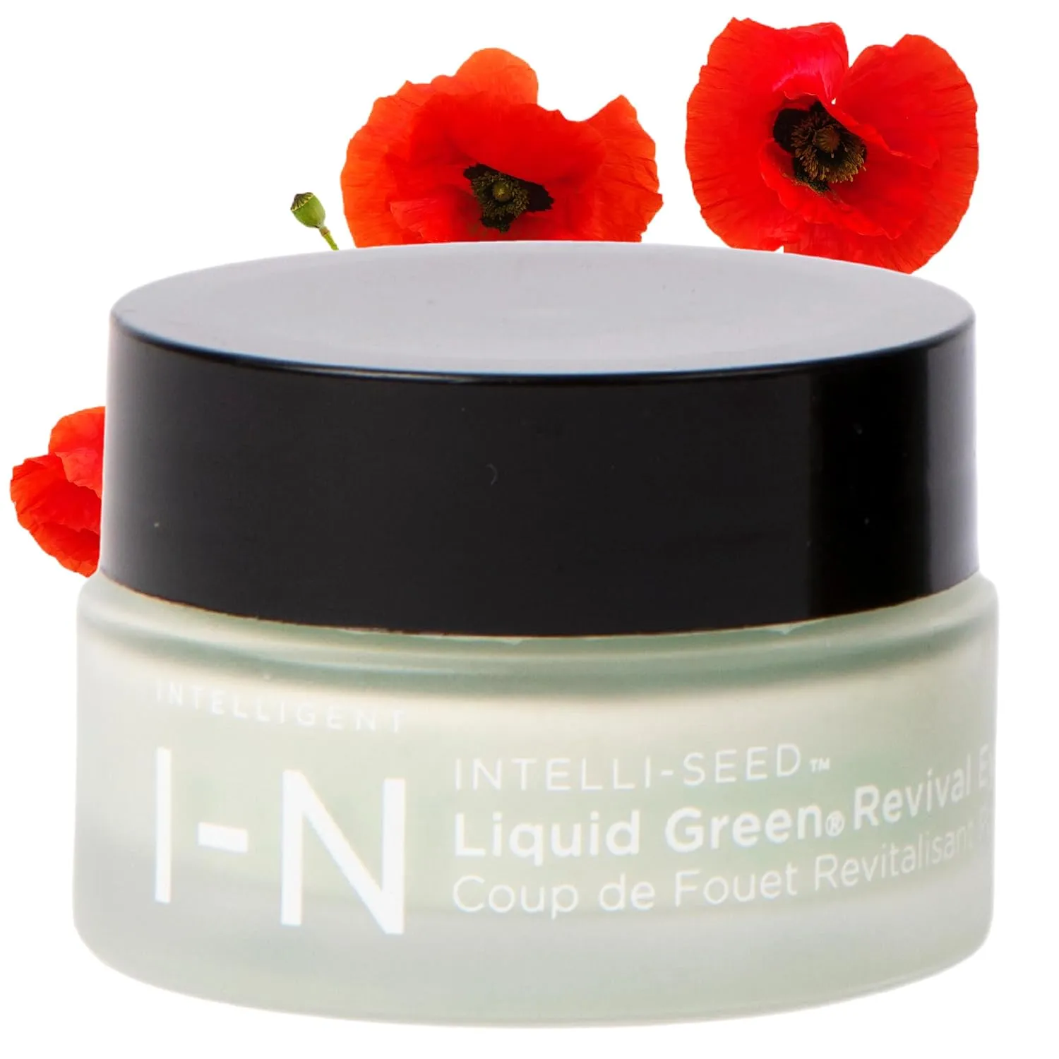 Intelligent Nutrients Liquid Green Revival Eye Whip, Eye Cream for Dry Skin, Nourishing Hydration Targets Dark Circles and Puffiness, Vegan, 0.5 Oz