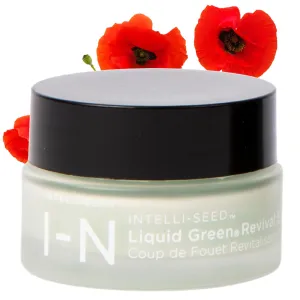 Intelligent Nutrients Liquid Green Revival Eye Whip, Eye Cream for Dry Skin, Nourishing Hydration Targets Dark Circles and Puffiness, Vegan, 0.5 Oz