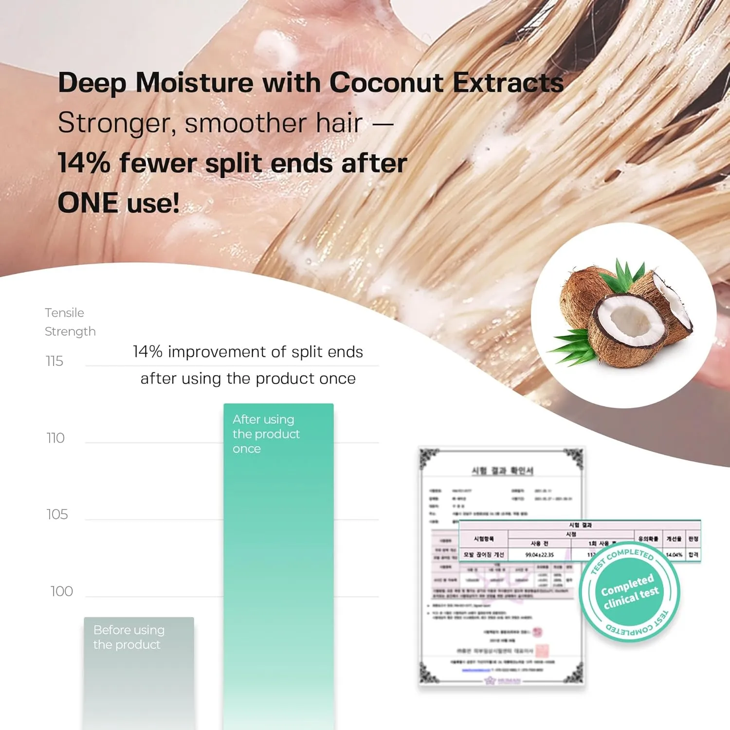 JULYME Hair Essence 2.7 fl.oz | Luxury Scented Hair Cream | Moisturizing Korean Hair Treatment with Long Lasting Woody & Musk Fragrance
