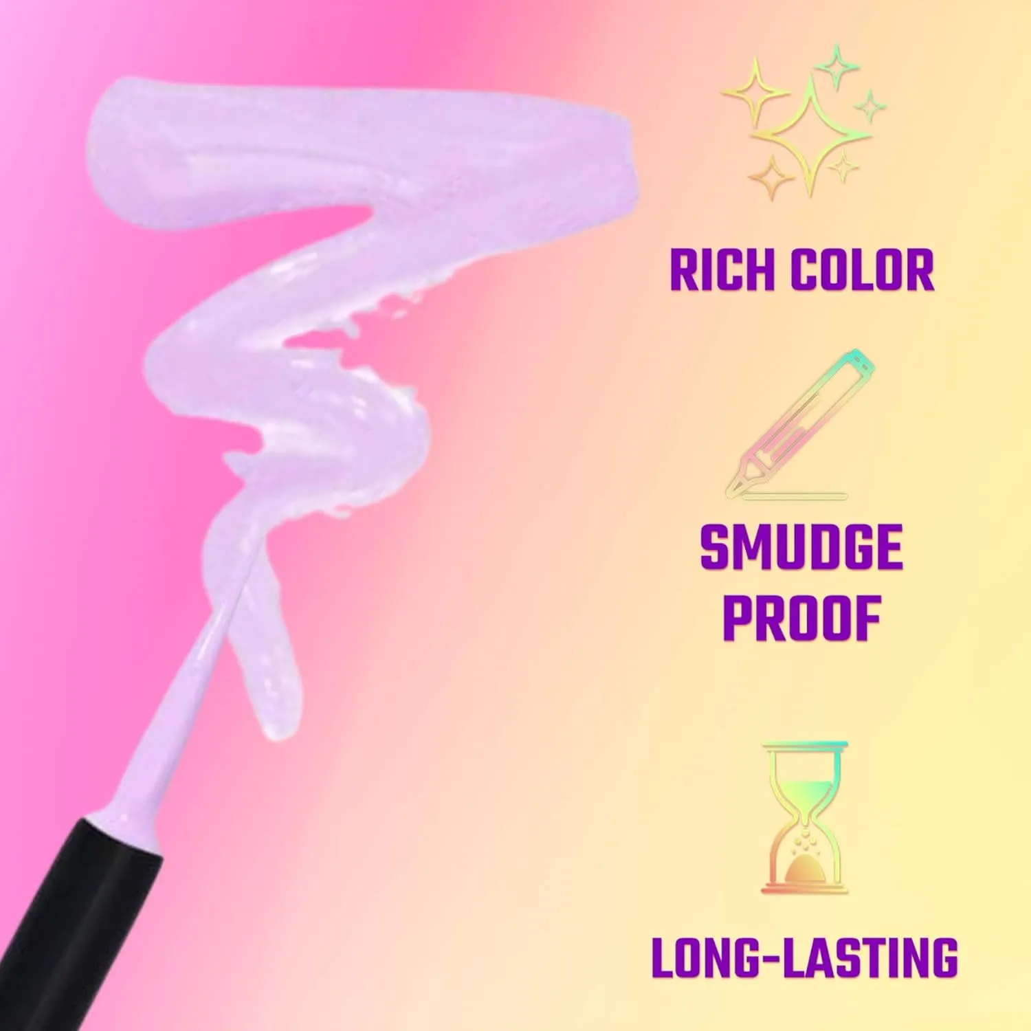 Juvia's Place Garden Of Juvia's Liquid Liner Lilac - Pastel Purple Long-lasting Liquid Liner, Intense Color Liquid Makeup, Cruelty-free Liquid Liner, Smudge-proof Makeup Liner