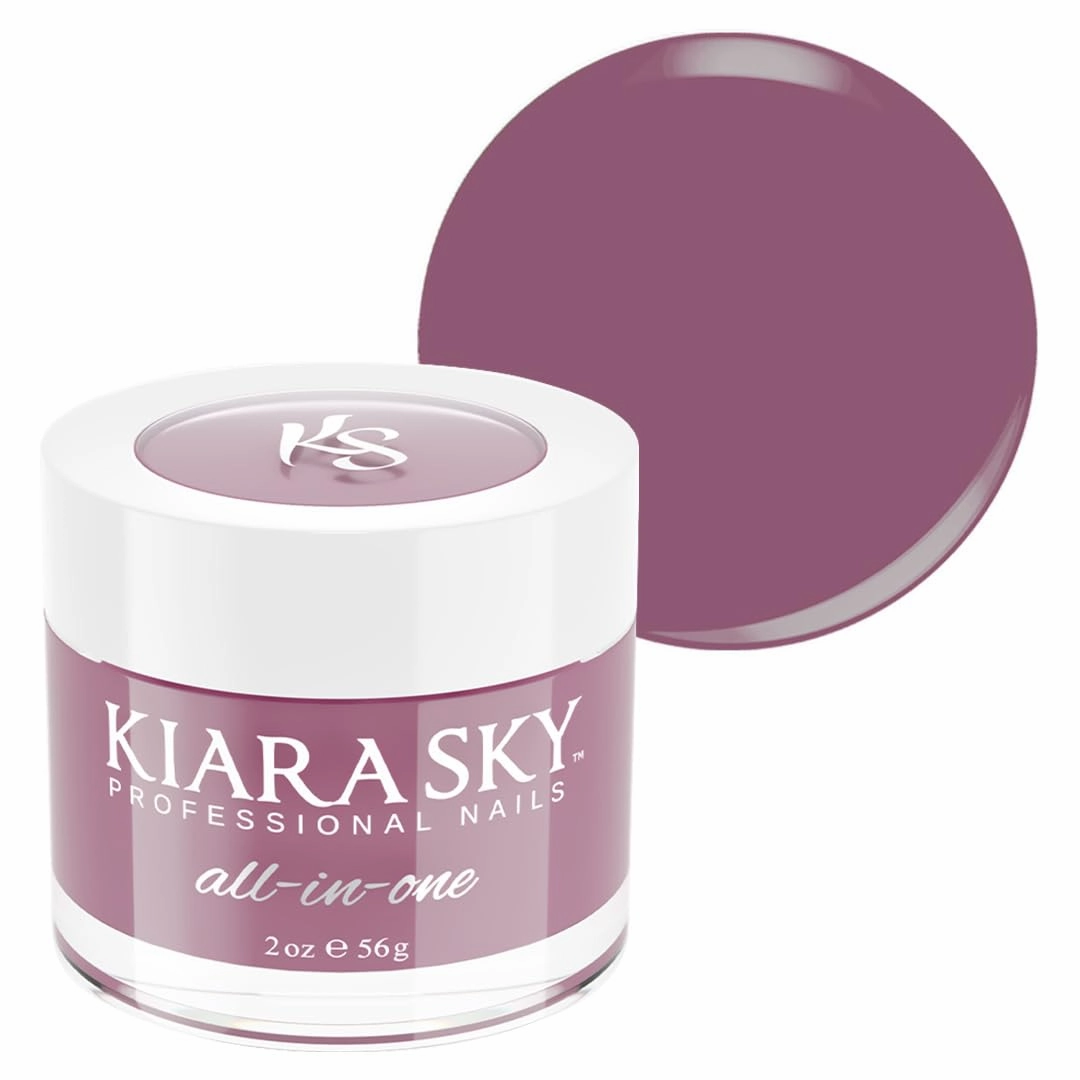 Kiara Sky All-In-One Acrylic Nail Powder | Multi-Use Dip & Acrylic Powder | Sculpting, Overlay & Dipping 2 oz, Ultraviolet