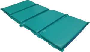 KinderMat 2" Jr. Daydreamer 2" x 19" x 44", 2 inches Thick, 4-Section Rest Mat, Blue/Teal, Great for School, Daycare, Travel, and Home, 100% Made in USA