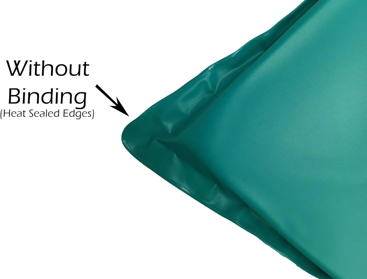KinderMat 2" Jr. Daydreamer 2" x 19" x 44", 2 inches Thick, 4-Section Rest Mat, Blue/Teal, Great for School, Daycare, Travel, and Home, 100% Made in USA