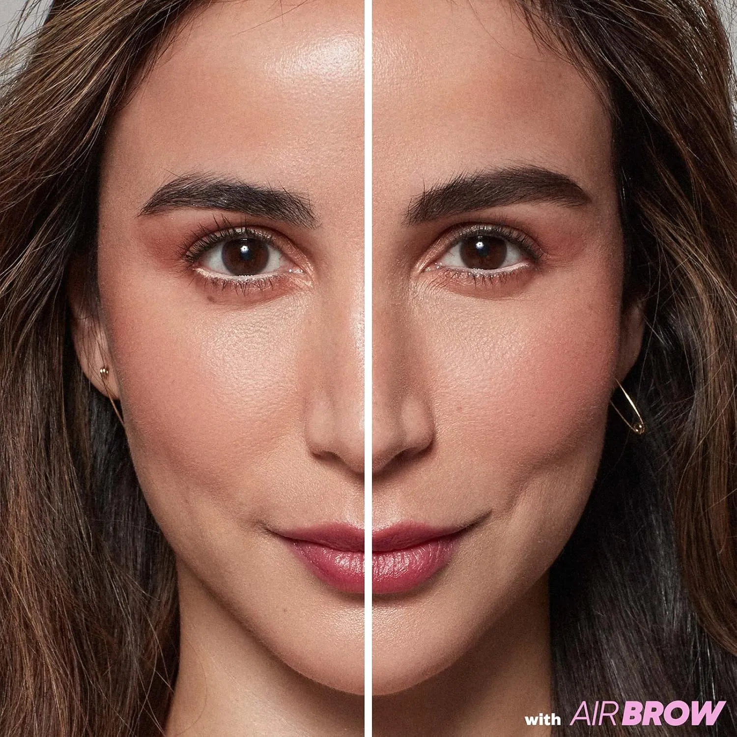 Kosas Air Brow Tinted Gel with Clean, Vegan Ingredients for Fluffy, Full and Healthy Brows, Longwear (Dark Brown)