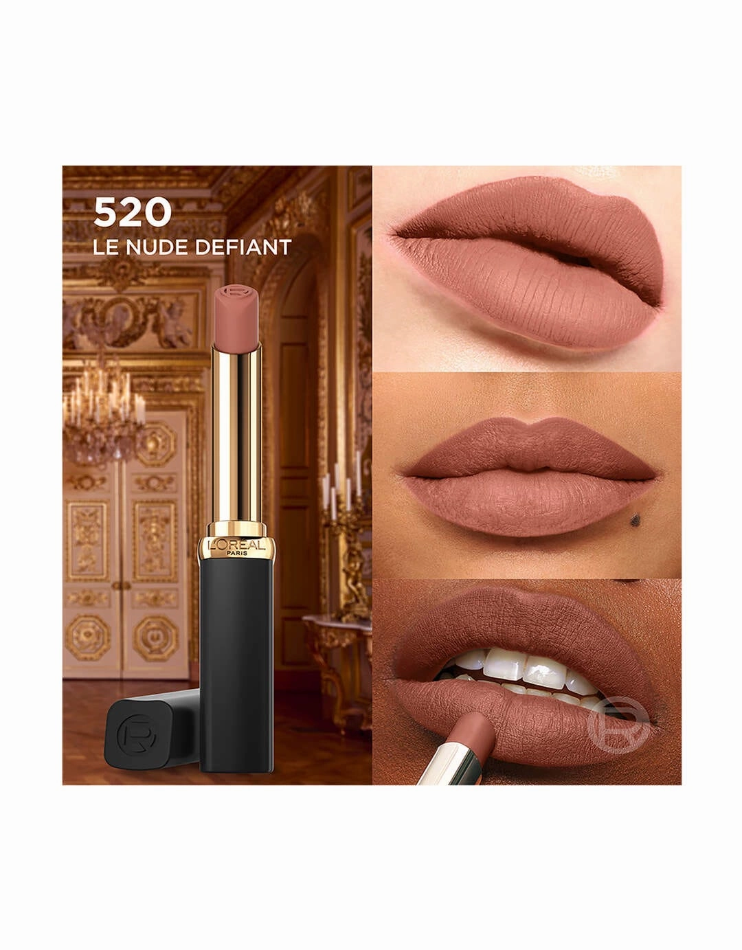L'Oreal Color Riche Intense Volume Matte Lipstick 520 Le Nude Defiant