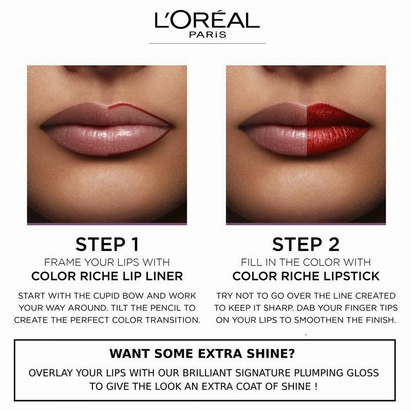L'Oreal Color Riche Le Lip Liner 374 Intense Plum