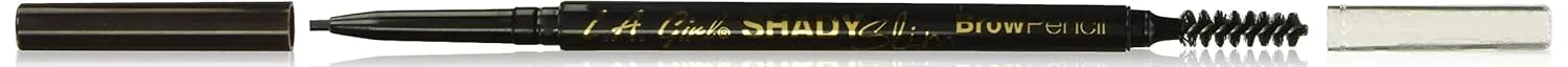 L.A. Girl Shady Slim Brow Pencil, Blackest Brown, 0.003 oz(Pack of 3)