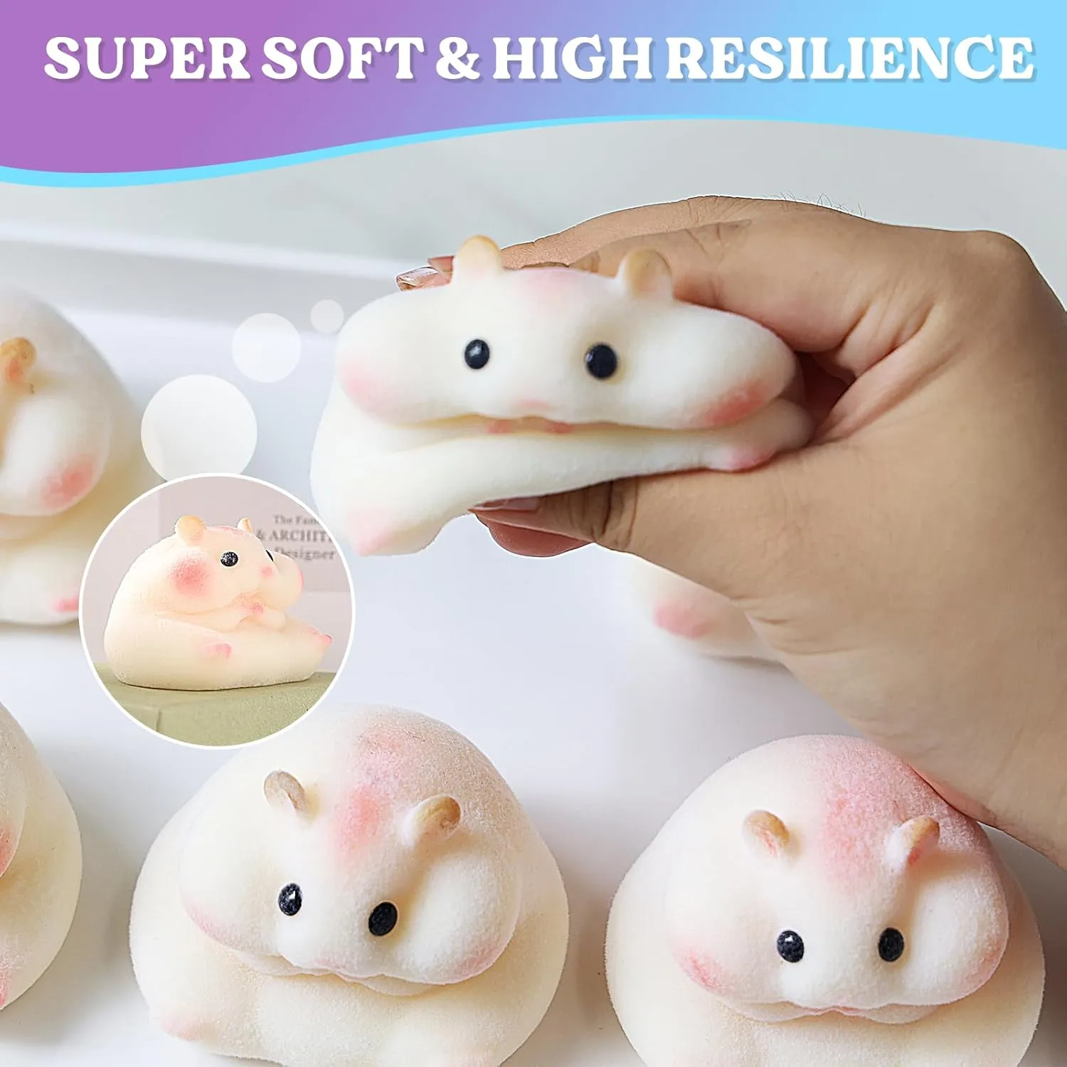 LET'S RESIN Liquid Silicone for Squishy Maker, 16oz Super Soft Silicone Rubber Making Kits 1:1 AB Ratio Mix for Taba Squishy, Molding Cat's Paw, DIY Decompression Gift