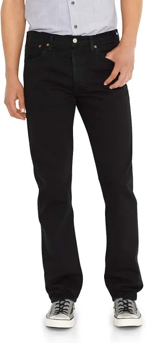 Levi's Men's 501 Original Fit Jeans - Black - 33W x 32L