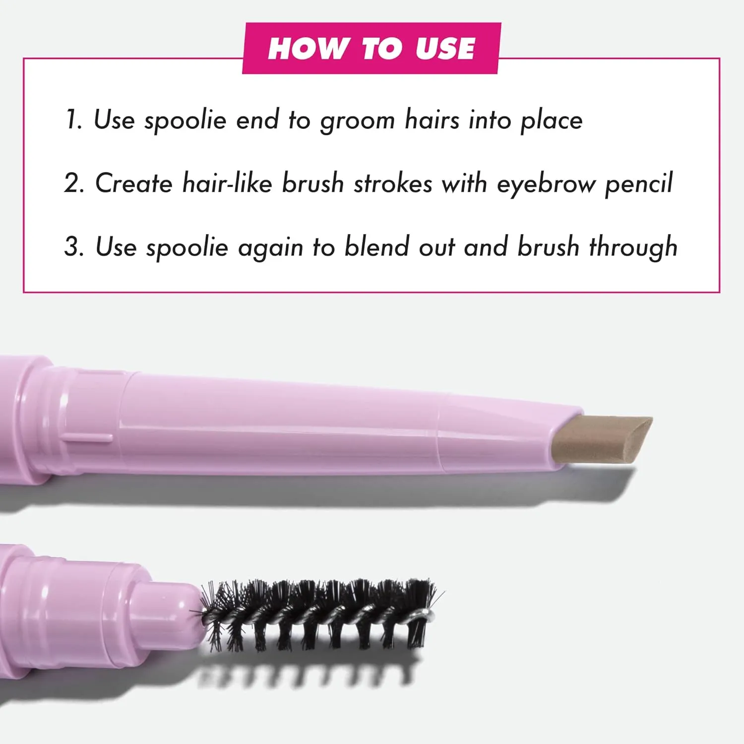 Lime Crime Bushy Brow Pomade Pencil, Dirty Blonde (Taupe Blonde) - 2-in-1 Brush & Pomade Pencil Gives Eyebrows Volume & Texture - Long-Lasting, Defining & Smudge-Proof - Vegan, Cruelty-Free