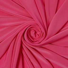 LIPSTICK FUCHSIA PINK KNIT JERSEY  MATERIAL