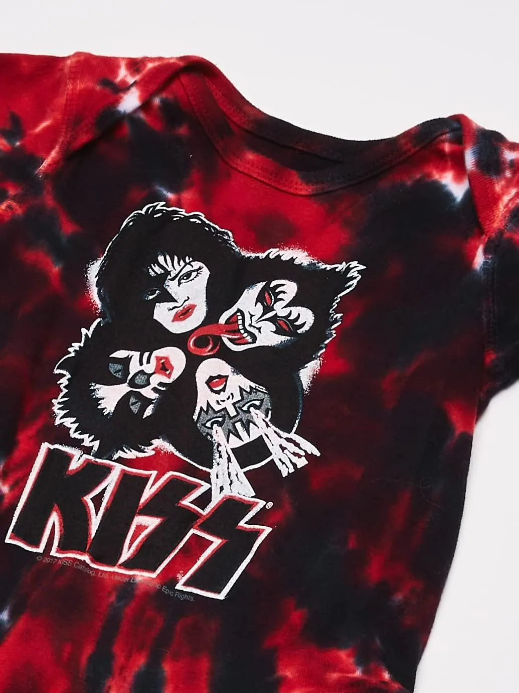 Liquid Blue baby-boys Kiss Faces Burst Onesie