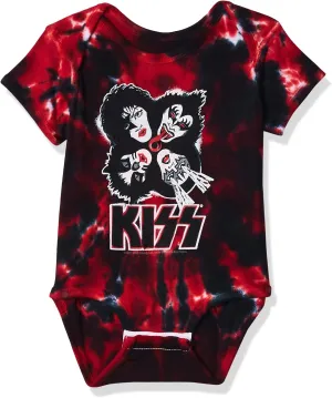 Liquid Blue baby-boys Kiss Faces Burst Onesie