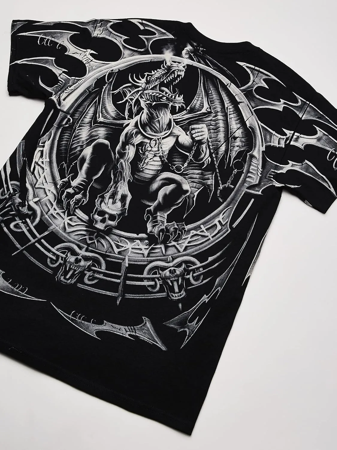 Liquid Blue Men's Plus-Size Dragon Catcher T-Shirt