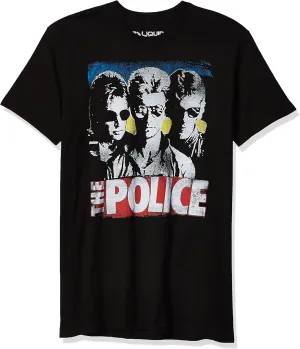 Liquid Blue Men's Standard The Police Greatest Hits Short Sleeve T-Shirt