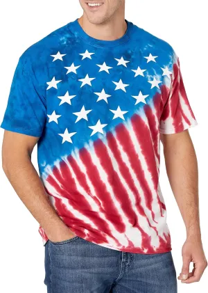 Liquid Blue Men's Stars and Stripes T-Shirt
