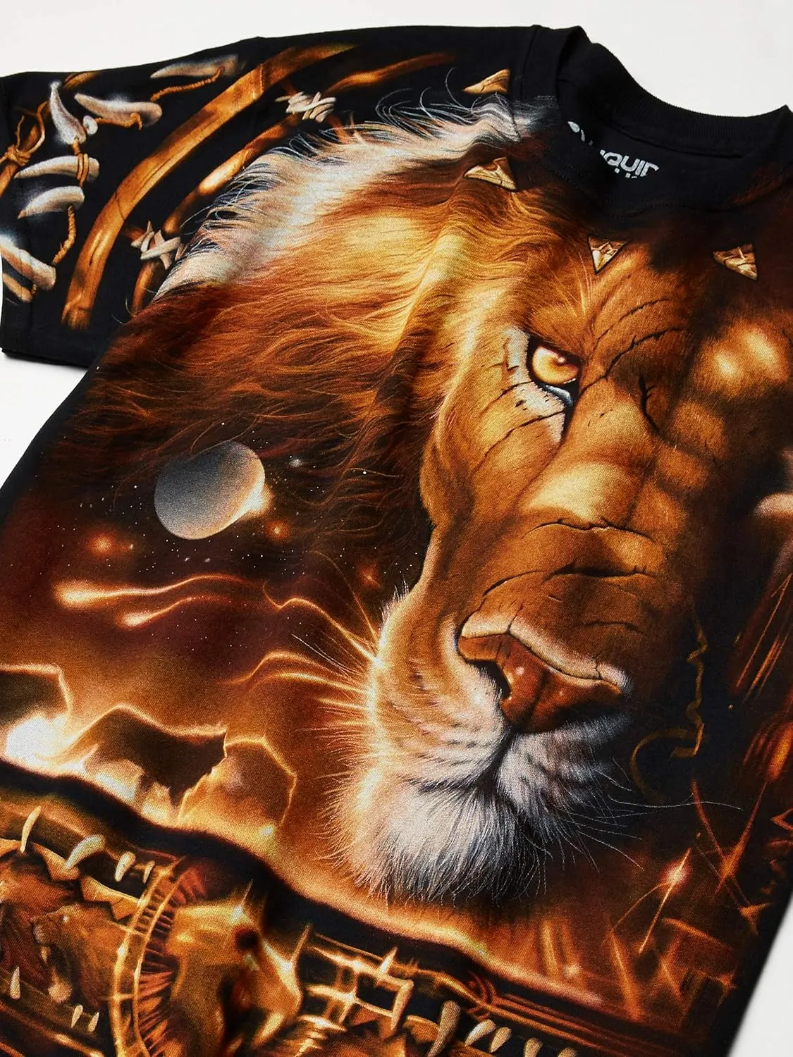 Liquid Blue Men's Tribal Lion T-Shirt