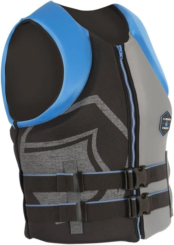 Liquid Force Men's Hinge CGA Life Vest, Blue 2XL