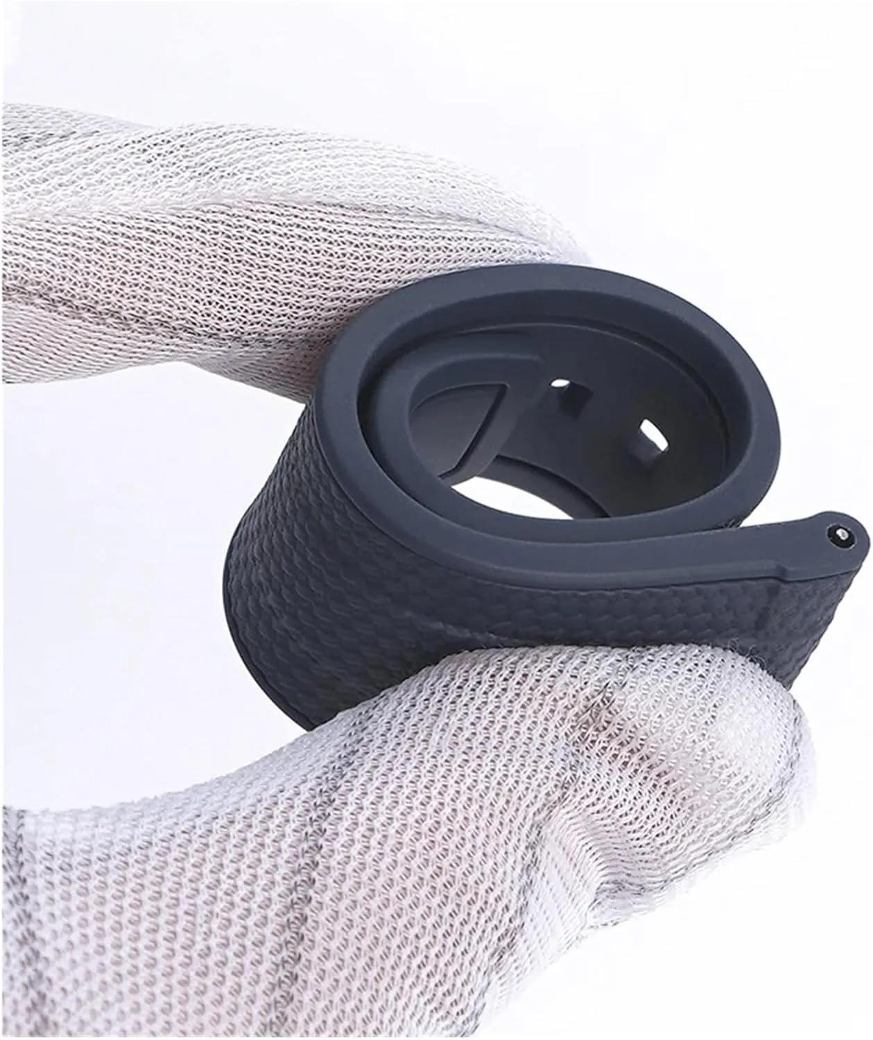 Liquid Silicone Strap 20mm 22mm Stainless Steel Buckle Quick Release Waterproof Diving Men Women Replace Band Watch Accessories(Blue,20mm)