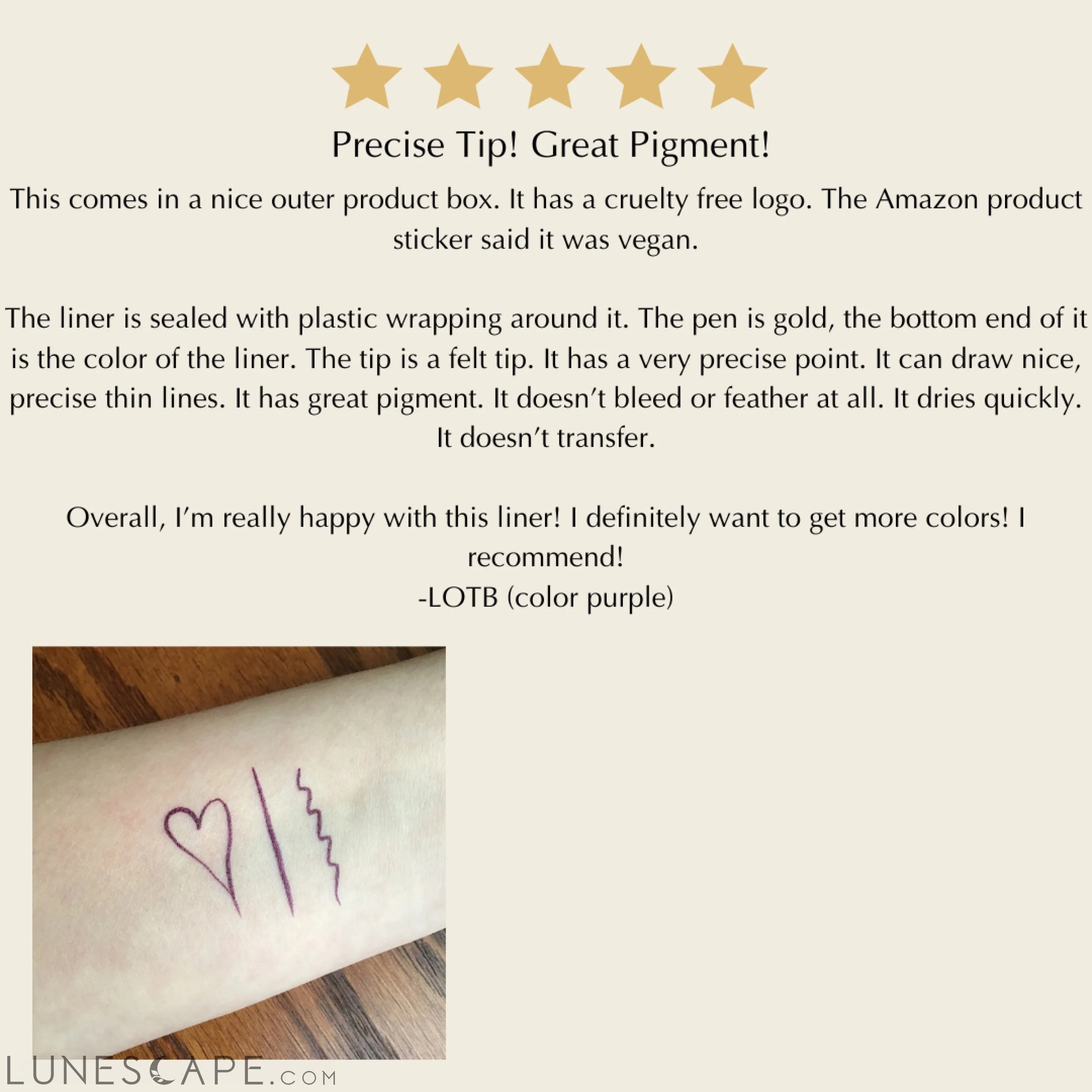 Liquid Eyeliner Pens - Non-Smudge, Waterproof