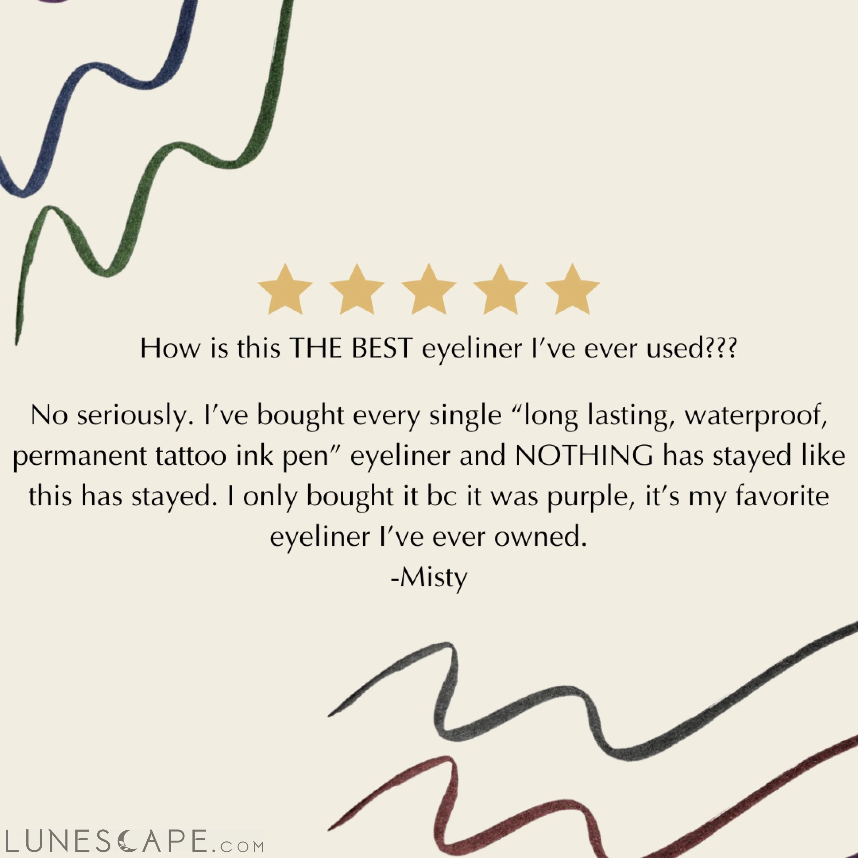 Liquid Eyeliner Pens - Non-Smudge, Waterproof