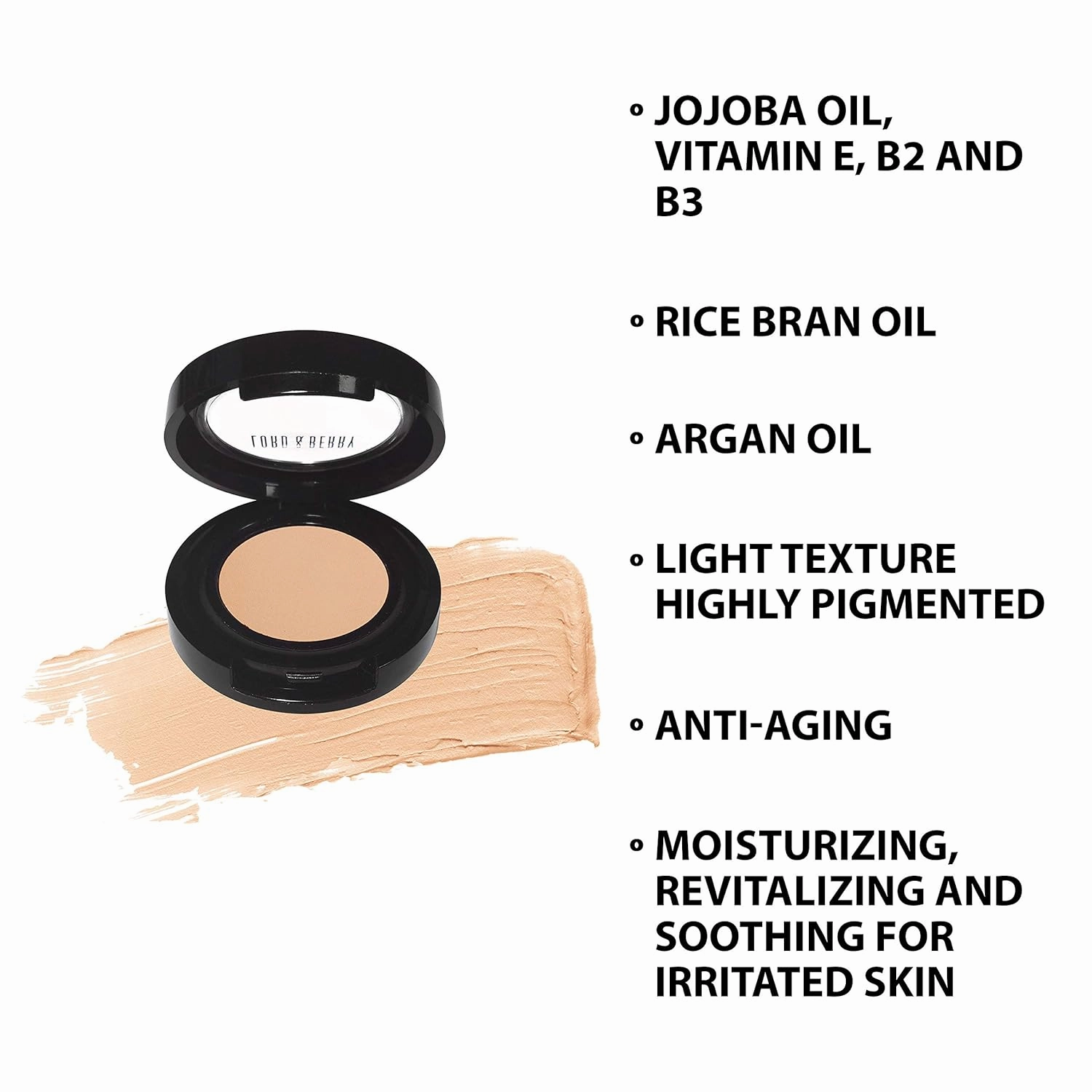 Lord & Berry FLAWLESS Compact Cream Concealer Foundation