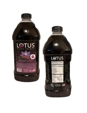 Lotus plant energy concentrate - Purple, 64 Fl Oz (Pack of 1)