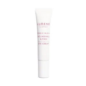 Lumene Anti Wrinkle & Firm Moisturizing Eye Cream - Skin Firming & Hydrating Nordic Berry Pre-Retinol Eye Cream for Dark Circles   Under Eye Bags - Vegan Eye Cream for Wrinkles & Fine Lines (.50z)