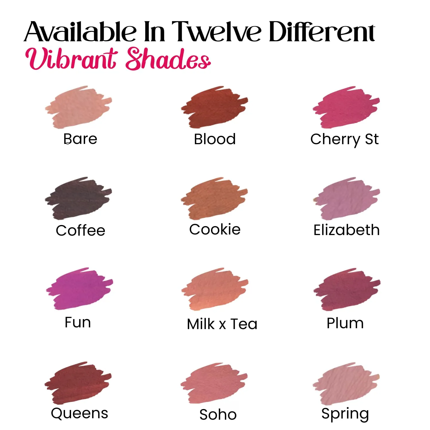 M2U NYC (Coffee Dark Brown Matte Liquid Lipstick – Long Lasting High Impact Color with Up to 17H Wear – Matte Lipstick for Women – No Budge, Lightweight Creamy Vegan Formula Infused with Jojoba Oil