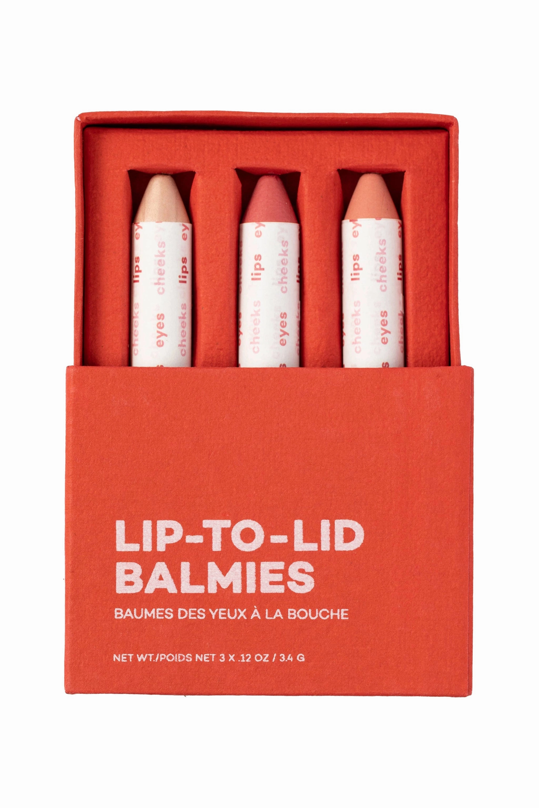 Malibu Magic Balmie Trio for Eyes, Lips, Cheeks, Zero Waste Multi-Use Crayon