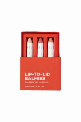 Malibu Magic Balmie Trio for Eyes, Lips, Cheeks, Zero Waste Multi-Use Crayon
