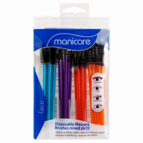 Manicare Mascara Wands Mixed 20pk
