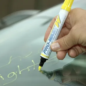 Markal Pro-Wash Water Removable Paint Marker with Real Paint, Blue (Pack of 12)