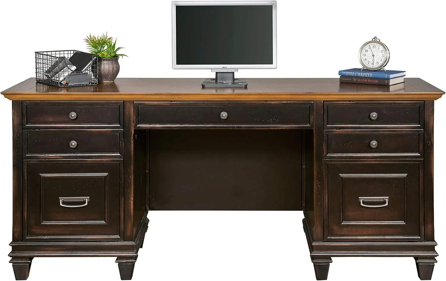 Martin Furniture Hartford Credenza, Brown - Fully Assembled