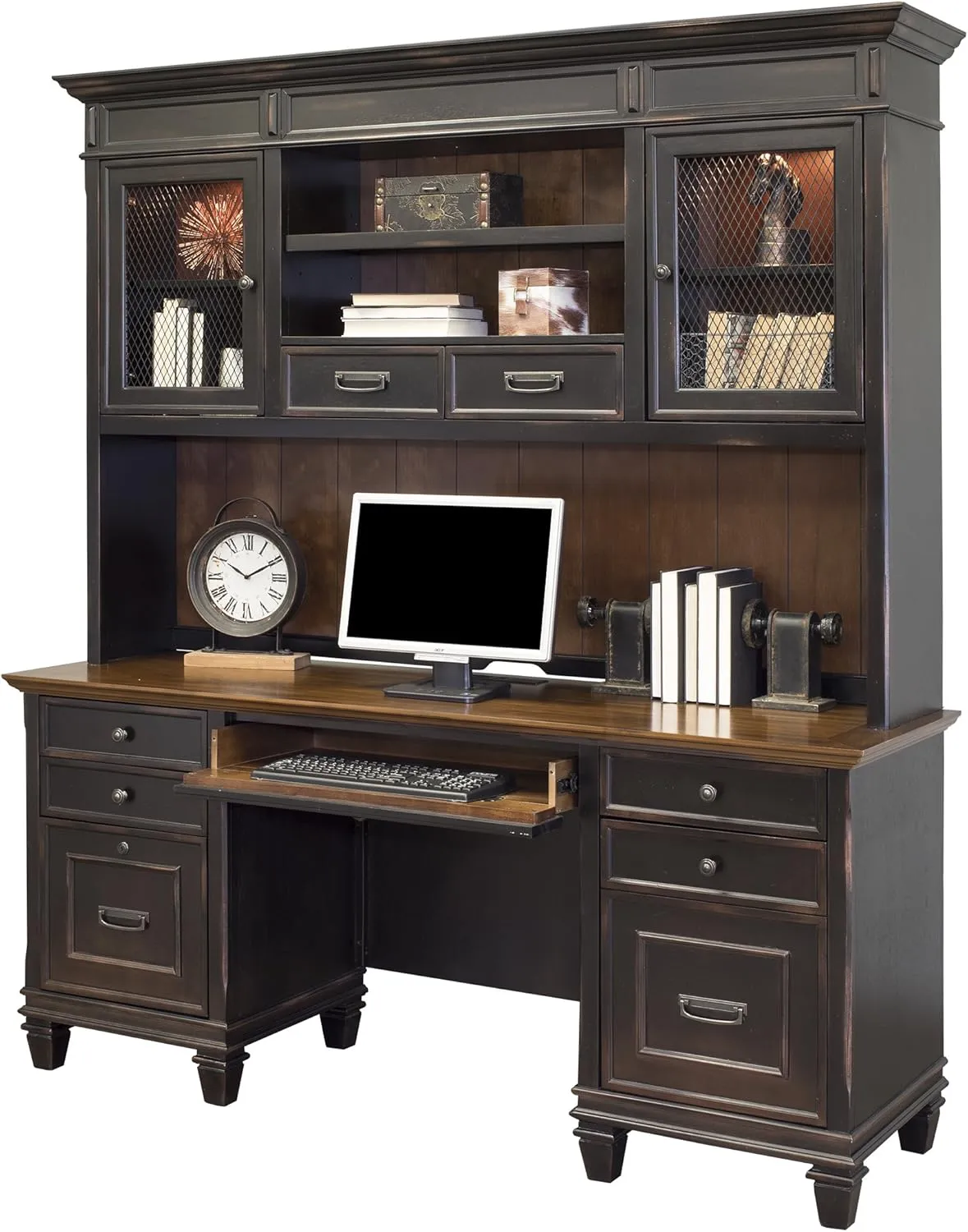 Martin Furniture Hartford Credenza, Brown - Fully Assembled