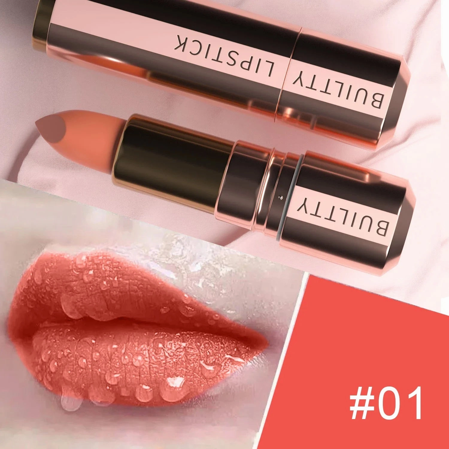 Matte Finish Matte Lipsticks for Women Long Lasting Waterproof Moisturizer Pink Plum Lipstick Non Stick Cup Velvet Lipstick Gift