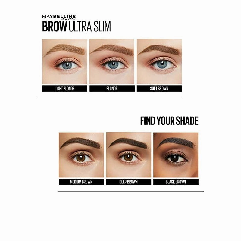 Maybelline Express Brow Ultra Slim Eyebrow Pencil 90mg Blonde