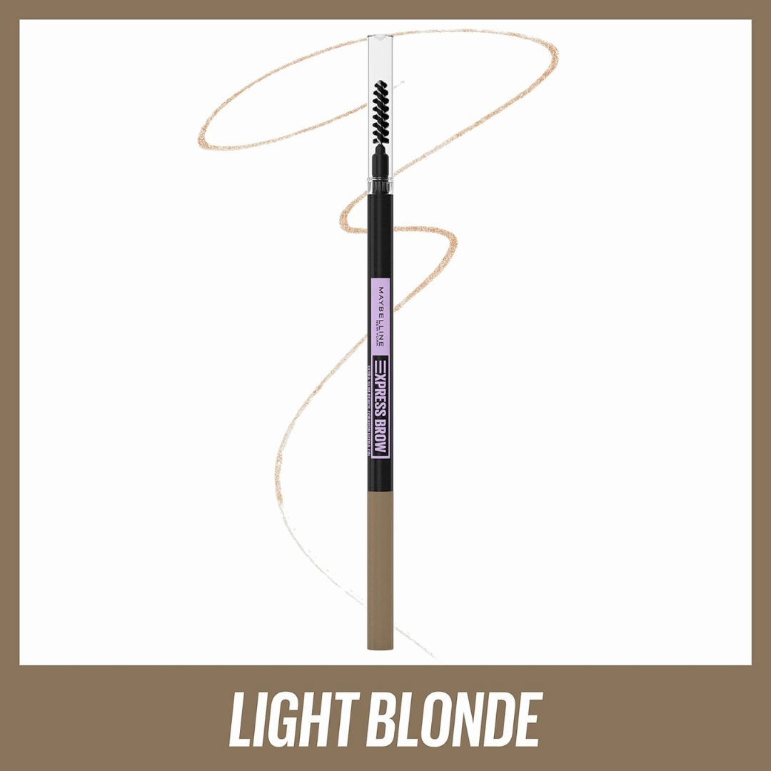 Maybelline Express Brow Ultra Slim Eyebrow Pencil Light Blonde (Carded)