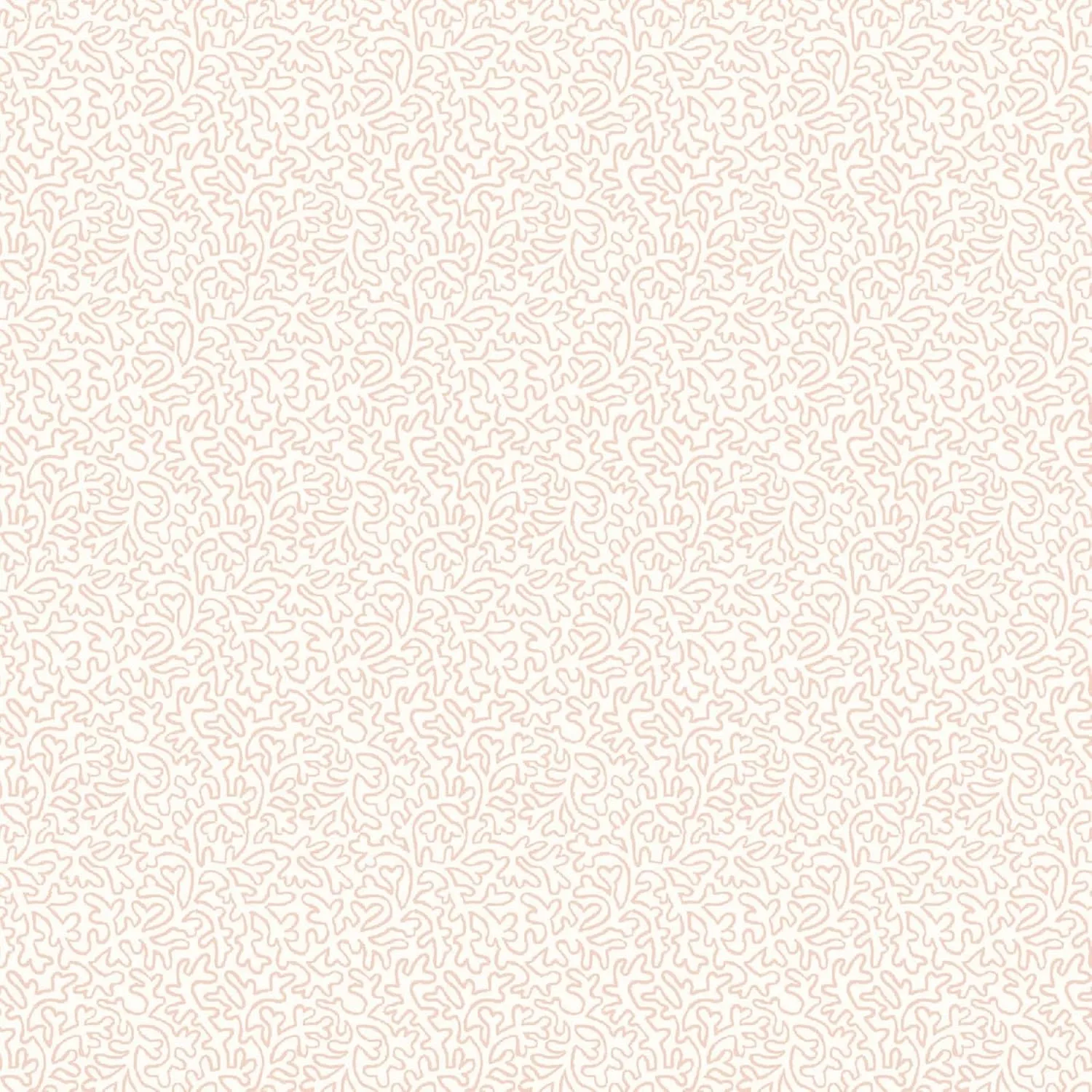 Maywood Studio Seascape Tiny Coral - Cream/Peach Yardage