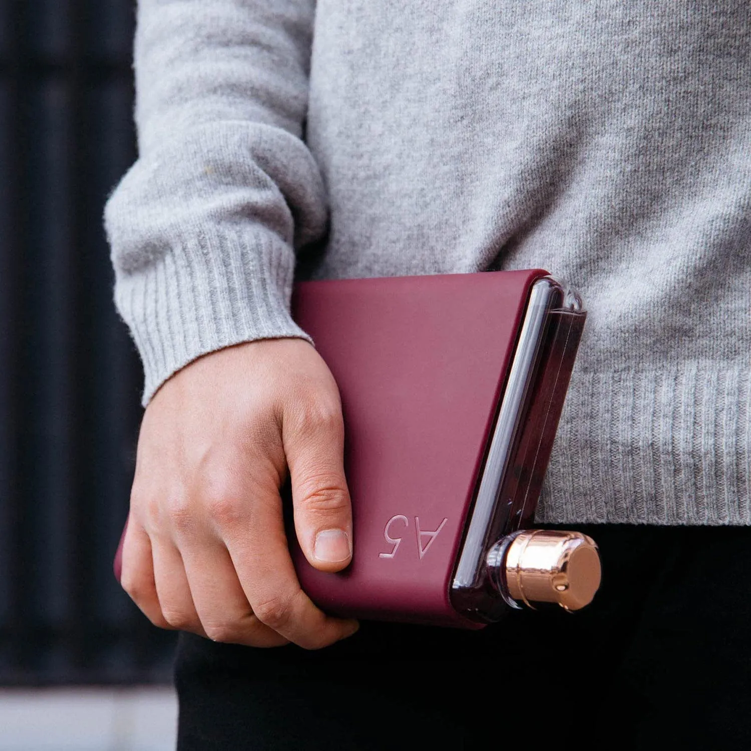 memobottle A5 Silicone Sleeve - Wild Plum