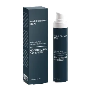 Men’s Moisturizing Day Cream | With Hyaluronic Acid & Rowan Berry | Hydrates and protects with powerful Nordic antioxidants |1.7 Fl Oz