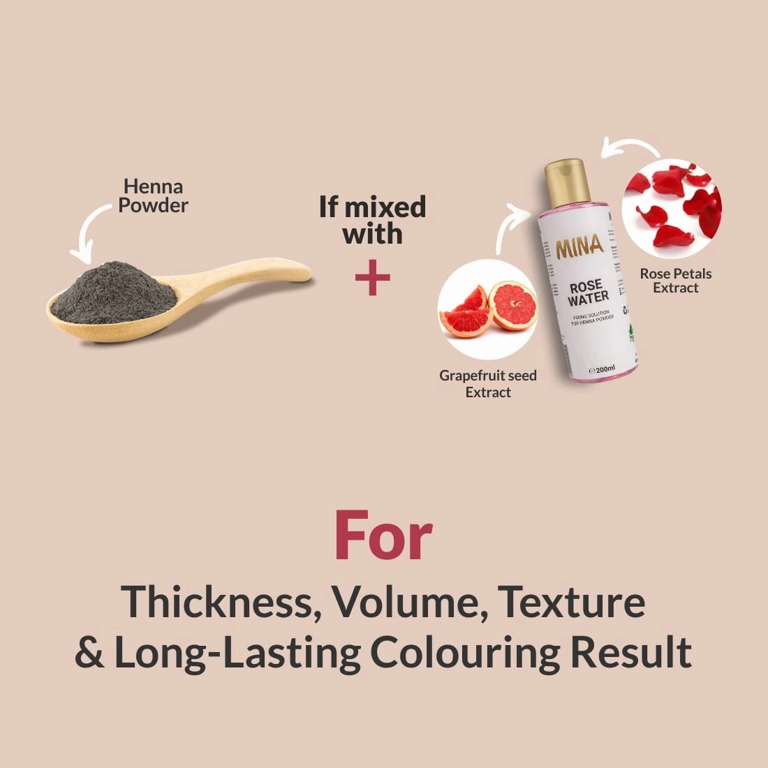 Mina ibrow Hair Color Light Brown |Natural Spot coloring Hair Tinting Powder with brow Nourishing Oil For Professional, Water and Smudge Proof | No Ammonia, No Lead with 100% Gray Converge