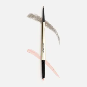 Mirenesse All Day Micro Brow Pencil & Definer Crayon, Brow Liner and Highlighter in One with Long Lasting Color, High Precision and Definition, Toxin Free, 1 Taupe Blonde 0.012 oz