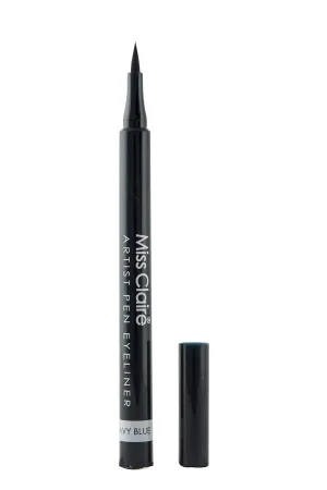 Miss Claire Artist Pen Eyeliner, Navy Blue, 1 ml