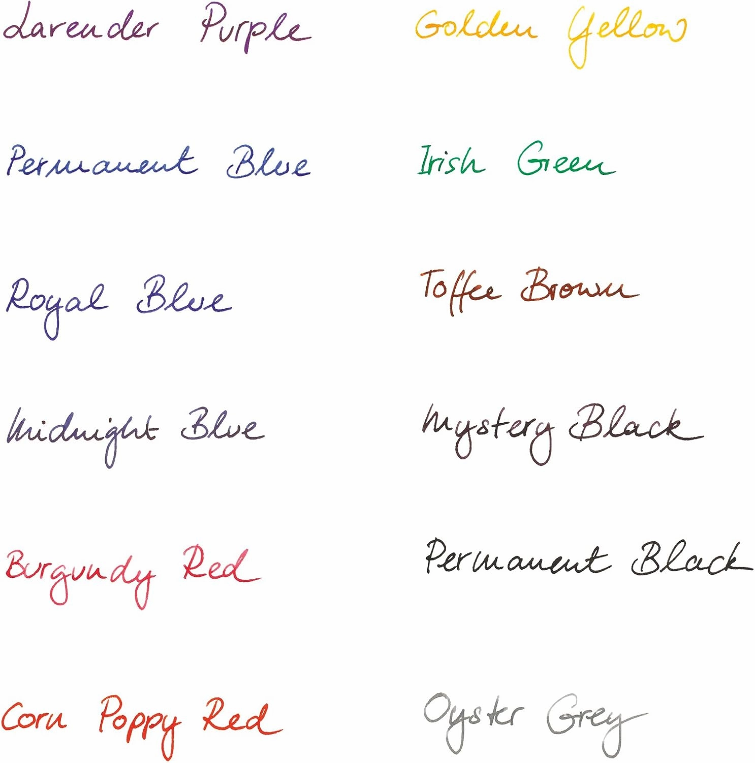 Montblanc Ink Bottle Midnight Blue 109204 – Premium-Quality Refill Ink in Blue-Black for Fountain Pens, Quills, and Calligraphy Pens – 60ml Inkwell