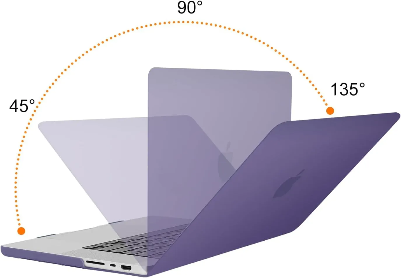 MOSISO Compatible with MacBook Pro 16 inch Case 2025 2024 2023 2022 2021 M4 M3 M2 M1 A3403 A3186 A2991 A2780 A2485 Pro Max, Plastic Hard Shell&Keyboard Cover&Screen Film&Storage Bag, Imperial Purple