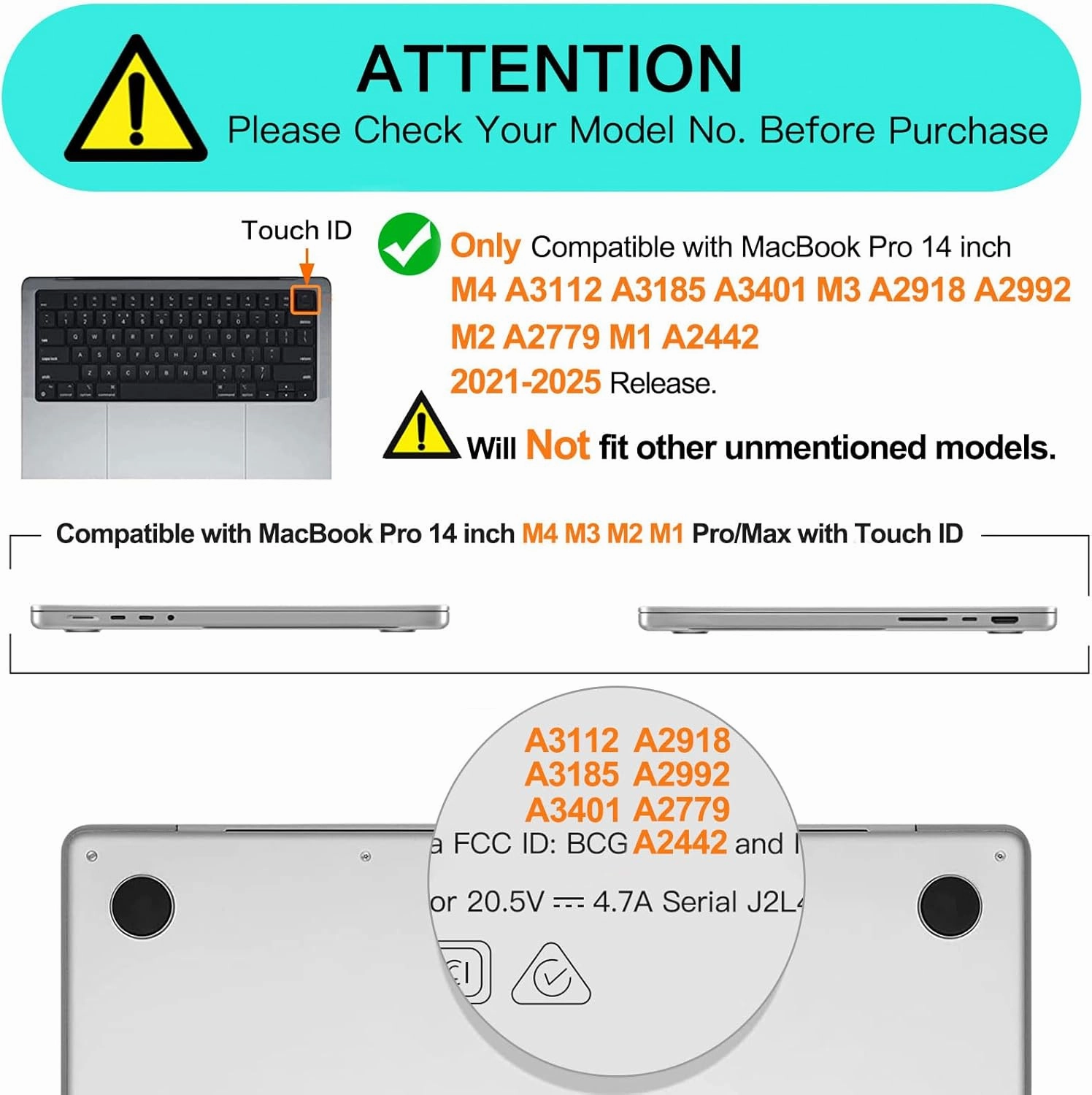 MOSISO Compatible with MacBook Pro 14 inch Case 2025 2024 2023 2022 2021 M4 M3 M2 M1 A3112 A3185 A3401 A2918 A2992 A2779 A2442, Plastic Hard Shell&Keyboard Cover&Screen Film&Pouch, Airy Blue