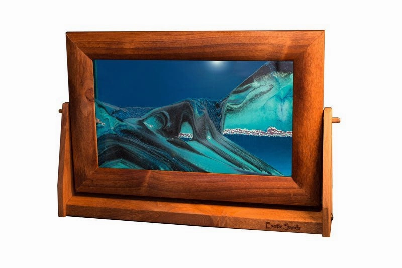 Moving Sand Art Pictures LARGE ALDER FRAMES 9''X12”