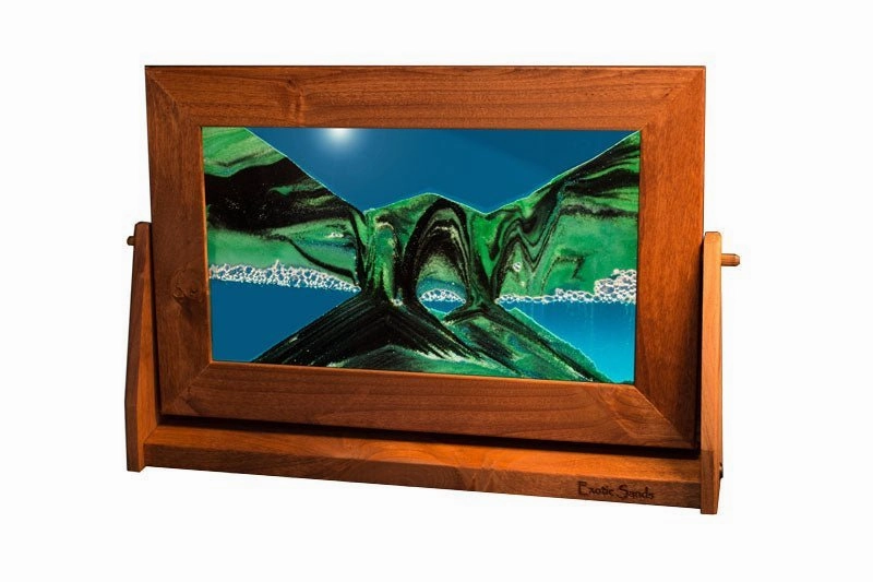 Moving Sand Art Pictures LARGE ALDER FRAMES 9''X12”