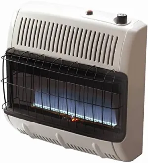 Mr. Heater Corporation Vent Free Flame Propane Heater, 30k BTU, Blue